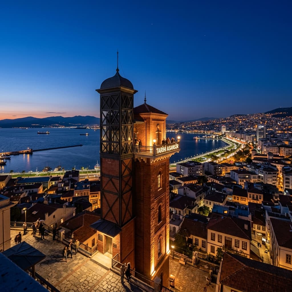 Tarihi Asansör: Yahudi Mahallesi Hikayeleri ve Panoramik İzmir